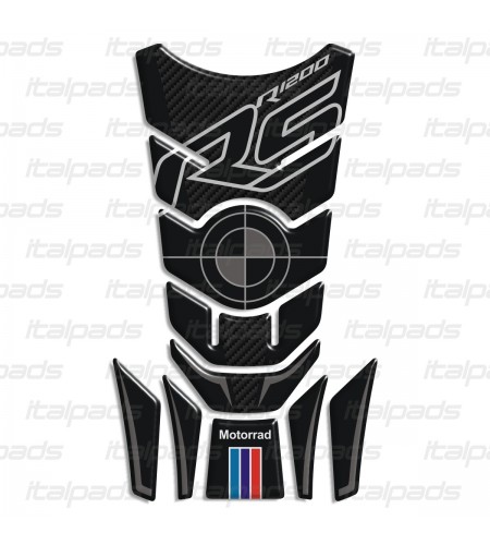 Paraserbatoio carbon look per BMW R1200RS detensionato