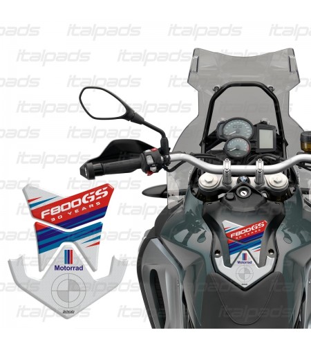 Paraserbatoio per BMW F800 GS Honeycomb bianco Anniversario