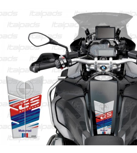 Paraserbatoio "HoneyComb bianco" 30° Anniversario BMW R 1200 GS