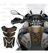 Paraserbatoio "Michigan" nero/oro per BMW R 1250 GS Adventure  Misure cm. 21x15