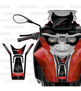 Paraserbatoio nero/rosso, per BMW F900XR