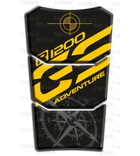 Paraserbatoio "Nero/Giallo" per BMW R1200GS Adventure