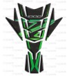 Paraserbatoio "Connecticut Sport" per kawasaki Z1000 toni verdi