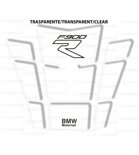 Paraserbatoio TRASPARENTE "full" per BMW F900R