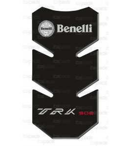 Paraserbatoio base nera per Benelli TRK 502, protezione serbatoio