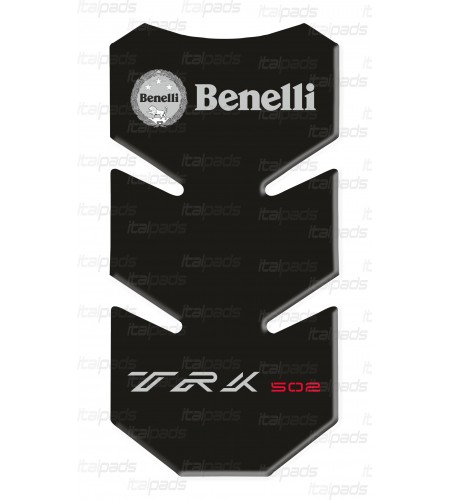 Paraserbatoio base nera per Benelli TRK 502, protezione serbatoio