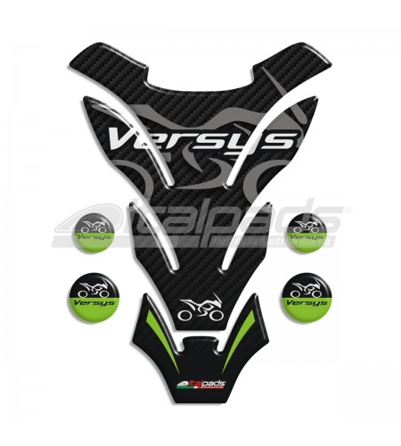 Paraserbatoio compatibile per KAWASAKI Versys mod. "Detroit"+4 Gratis!!