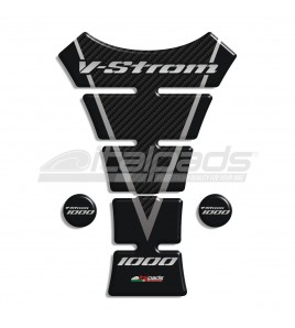 Paraserbatoio per SUZUKI V-Strom 1000 nero+carbon look "Texas" 2P